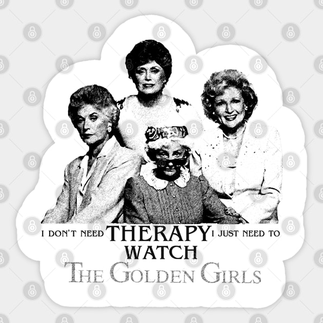 golden girls family is everything Sticker by Angelmuvon